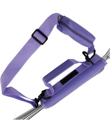 Mini Lightweight Golf Club Bag w/ Accessories Pouch - Carry Case for Men, Women & Kids - Ideal for Driving Range or Course - Black/Blue/Purple - Buy Online on GoSupps.com