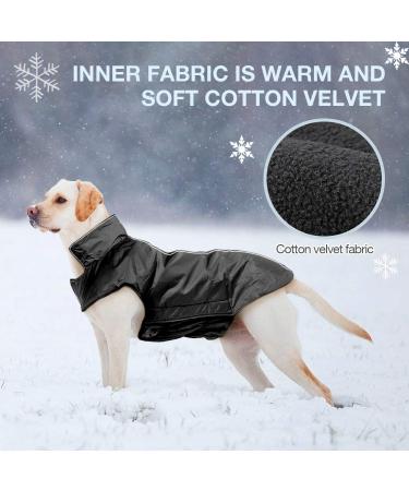 Buy IREEUNO Waterproof Dog Coat - Rain Jacket with Safety Reflective Strip for Medium & Large Dogs - XL Black - Buy Online on GoSupps.com