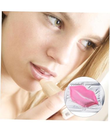 60 Pieces Exfoliating Lip Lip Filler Pads Lip Sleeping Cracked Lip Collagen Lip Exfoliating for Lips Lip Colour Face Gel Collagen Material - Buy Online on GoSupps.com