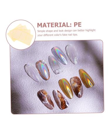 VINTORKY 4 Sheets Shear- Double-sided Adhesive Tape Nail Stand for Press on Nails Glue Fragrance Diffuser Bottle Clear Nail Tape Two Sided Tape Double Sided Red Manicure Tools - Buy Online on GoSupps.com