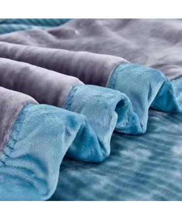 Buy Lgykumeg Fleece Blanket - Queen Size 2-Layer Soft & Warm Lightweight Throw for Couch Sofa Bed - Purple 200x230cm - International Shipping Available - Buy Online on GoSupps.com