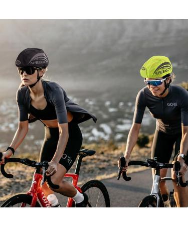 Zimoer Bike Helmet Rain Protection - Reflective High Visibility Covers for All Helmets (Green Black) - 2 Pack - Buy Online on GoSupps.com