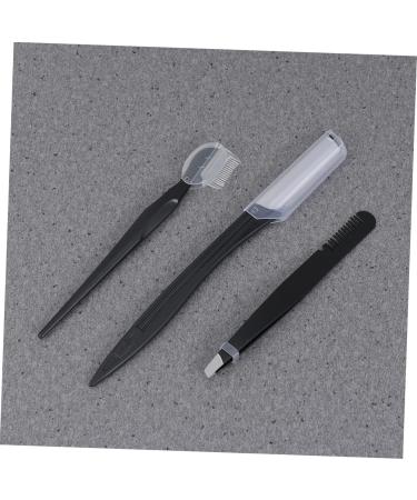 Frcolor Eyebrow Trimming Kit - Razor Scissors Brush & Comb | Perfect Eyebrow Grooming Set for Precision | International Shipping Available - Buy Online on GoSupps.com