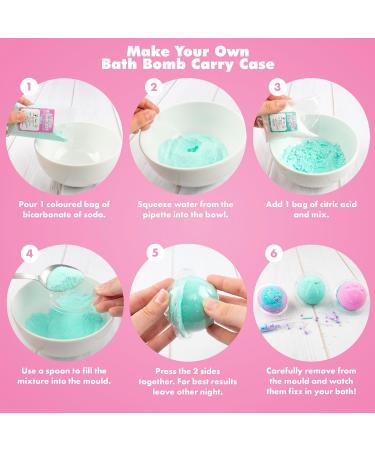 abeec Gabby's Dollhouse Bath Bomb Making Kit - Bath Bombs for Kids Activity Set - Make Your Own Bath Bombs - Bath Bomb Set with A Gabbys Dollhouse Carry Case - Bath Bomb Making Kit for Kids - Buy Online on GoSupps.com
