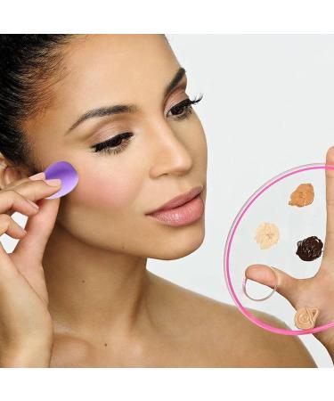 12 Make Up Sponges Blending Makeup Sponge Set - Latex-Free Beauty Sponge Wet & Dry Use Powder Puff Soft And Elastic Powder Puff For Women Girlfriend Mother Wife Purple - Buy Online on GoSupps.com