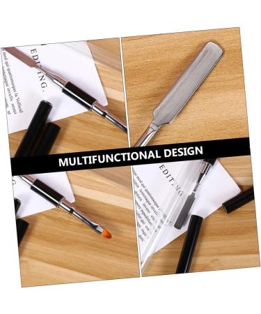 Ipetboom Extended Glue Cream Pen Nail Brush Tool Nail Tools Nail Extension Glue Multi-purpose Tool Poly Nail Extension Brush Nail Gel Poly Extension Gel Brush Acrylic Nylon Double Head - Buy Online on GoSupps.com