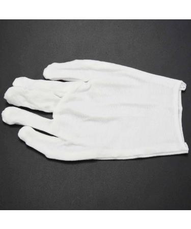 ZHIZAIHU 24 Pairs of Gloves Made of 100% Cotton White with Moisturising Cream Lining Gloves and Healthy Music Work - Buy Online on GoSupps.com
