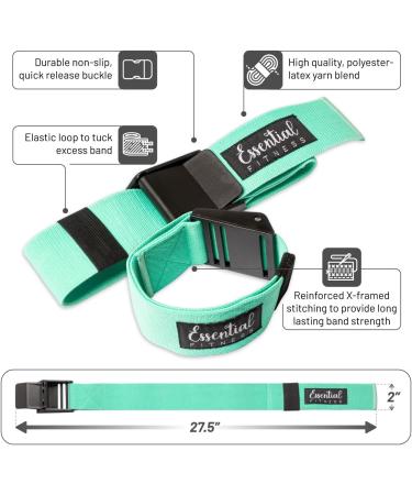 Essential Fitness BFR Bands for Women | Optimal Glute & Leg Training | Blood Flow Restriction Occlusion Bands - Buy Online on GoSupps.com