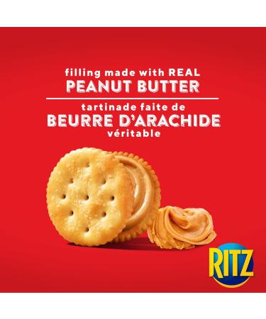 CHRISTIE RITZ Snackwiches Variety Pack Snack Crackers 2 Cheese flavoured 304 g packs 2 Real Peanut Butter 312 g packs Snack Crackers School Snacks Family Snacks 1.23 kg Variety Pack 307.5 g (Pack of 4) - Buy Online on GoSupps.com