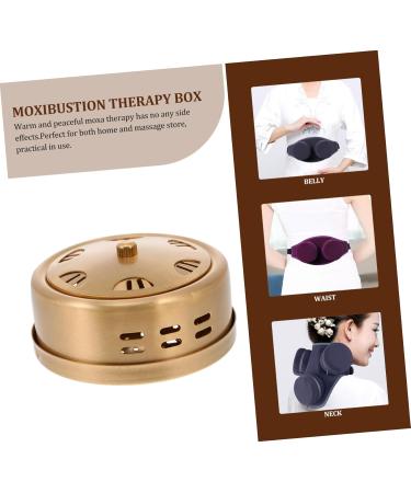 Healvian Moxibustion Box Tool - Portable Copper Massage Ai-Box for Global Shipping - Buy Online on GoSupps.com
