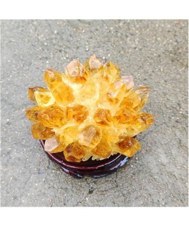 Natural Crystal Rough Raw Citrine Natural Quartz Stone Crystal Cluster Yellow Specimen Home Decoration Decoration (Color : A Yellow Size : 200-300g) 200-300g A Yellow - Buy Online on GoSupps.com