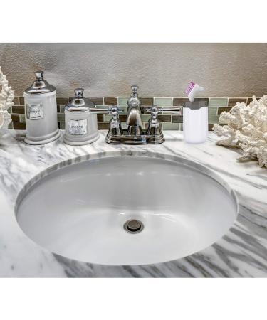 Willbond 6-Piece Denture Brush Set with Carrying Case - Ideal for Cleaning False Teeth (Green, Purple, Blue, Orange) - Buy Online on GoSupps.com