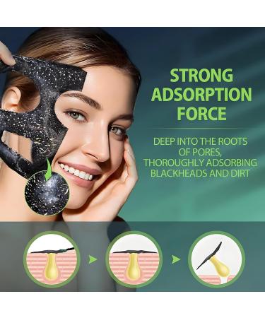 Blackhead Remover Bamboo Charcoal Peel Off Face Mask 100g - Buy Online on GoSupps.com