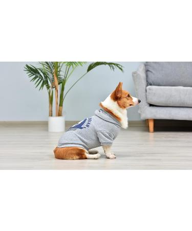 STAR WARS Mandalorian Hoodie for Large Dogs with Leash Attachment Hole | Cozy Apparel for STAR WARS Fans - Buy Online on GoSupps.com
