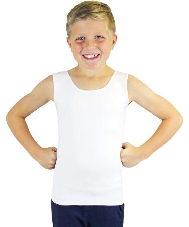 SmartKnitKIDS Compresso-T Deep Pressure Sensory Undershirt + Sensitivity Socks - White, Sizes XL/XXL - Buy Online on GoSupps.com