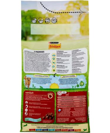 Friskies Nutrisoft Dry Dog Food Chicken 1.5 kg - Buy Online on GoSupps.com
