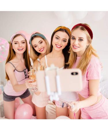 MaoXinTek 10 PCS Vintage Non-Slip Wide Hairbands for Women & Girls - Multicolor Knot Headbands - Buy Online on GoSupps.com