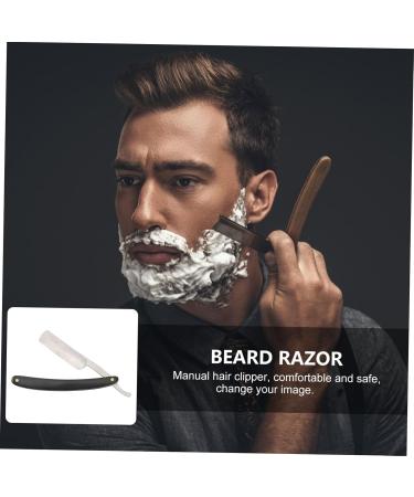 Minkissy 2-Pack Men's Razor - Classic Wooden Handle Shaving Razor for Men - Ideal for Barbers & Home Shaving - Buy Online on GoSupps.com