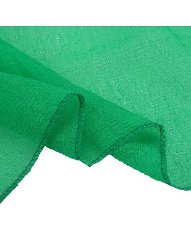 KAKOOI Long Exfoliating Nylon Bath Cloth/Towel - 35 inches (2PCS) Green&Stripes - Magic Shower Washcloth for Body - Buy Online on GoSupps.com