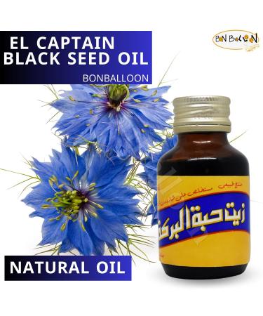Egyptian Black Seed Oil Nigella Kalonji Black Cumin Habbatus Sauda Blackseed Sunnah Pure Cold Pressed Natural Raw Non Gmo Egypt Herbal Herbs ( 1 Pack 8 oz / 240 ml )  - Buy Online on GoSupps.com