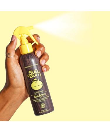 Sun Bum Sea Spray|Texturizing Volumizing Sea Salt Spray 6 FL OZ and Original SPF 50 Sunscreen Face Lotion 3oz Moisturizing UVA/UVB - Buy Online on GoSupps.com