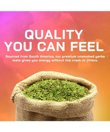 Yerba Magic Yerba Mate Capsules - 100% Pure Extract High Potency Energy & Focus - 75mg Clean Caffeine Yerba Mate Pill No Jitters No Fillers - Unsmoked South American Sourced - 60 Day Supply - Buy Online on GoSupps.com