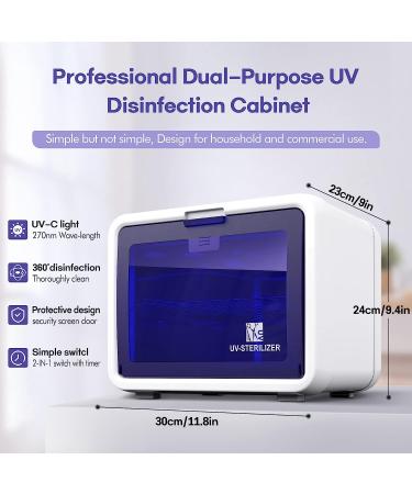 LETORS 10L UV Sanitizer Box - Large Capacity UV Sterilizer for Baby Bottles, Toys, Smartphones, Salon Tools - Ideal for Home, School, Salon - Buy Online on GoSupps.com