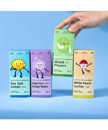 Individual Mouthwash Sachets 15 Sachets Freshening Mouthwash Fruity Scent Instant Freshness Adult Travel Bathroom Meals - Buy Online on GoSupps.com