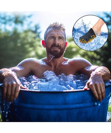 Palksky 1 Pairs Ice Bath Toe Covers Neoprene Toe Socks Cold Plunge Tub Accessories Reusable Toe Warmers for Cold Coolers Ice Baths at Home(L) - Buy Online on GoSupps.com