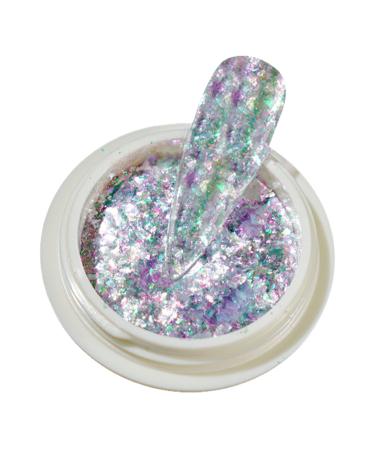 Powder Nail Dip Remover compatible with Machines Nail Powder Fairy Color High Light Dream Cloud Brocade Piece Magic Mirror Powder Nail Sequins Manicure Lavender Dipping Powder Kit (K One Size) One Size K