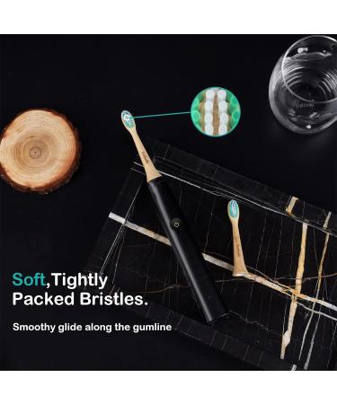 Bamboo Replacement Toothbrush Heads - 4 Count | Compatible with Most Philips Electric Toothbrushes - Buy Online on GoSupps.com
