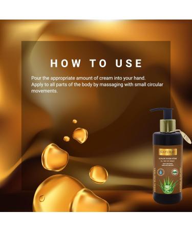 LIMOPA Hand Face and Body Aloe Vera Vitamin Cream 8.45 Oz | Nourishing Care Normal to Dry Skin Lotion | Intensive Moisturizer Cream - Buy Online on GoSupps.com