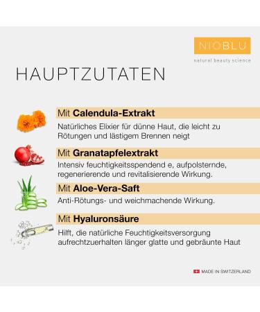  NIOBLU Soothing After Sun Shower Gel - Buy Online on GoSupps.com