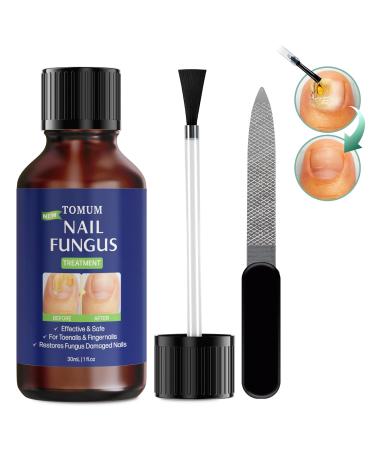 Fungal Toe Nail Treatment - Extra Strength Liquid for Men & Women | Hongos Fungus Remover - Home & Travel Use (30ml/1fl oz - Buy Online on GoSupps.com