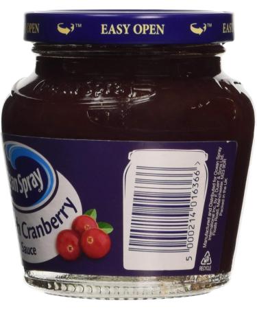  Ocean Spray Ocean Spray - Smooth Cranberry Sauce - 250g - Buy Online on GoSupps.com