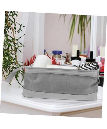 SOIMISS Hair Dryer Storage Bag Hair Dryer Case Hair Dryer Organizer Bag Case for Hair Dryer Toiletry Bag Pu 36.00X15.50X13.00CM Light Grey - Buy Online on GoSupps.com