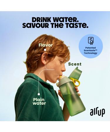 air up Bouteille d'eau Click Dolphin Blue - Kit de d marrage original (621 ml) avec dosettes en 5 saveurs - Bouteille avec ar me sans sucre - Passe au lave-vaisselle - Sans BPA - Buy Online on GoSupps.com