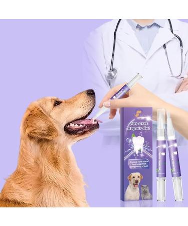 Pet Oral Repair Gel For Dogs Pet Oral Repair Gel Pen For Dogs Pet Oral Repair Gel Pet Oral Repair Gel Brush Pet Breath Freshener Gel Care Cleaner (3) - Buy Online on GoSupps.com