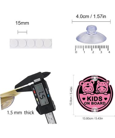 Buy Leniutor Kids on Board Koala Suction Cup Car Sign - Cute PVC Safety Warning for Baby Rear Side Windows (Yellow) - Buy Online on GoSupps.com