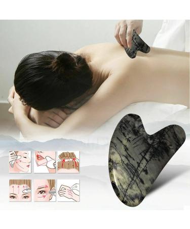 Gua Sha Facial Tools- Beauty Skin Care Face Roller Massager Muscle Relaxing Skin Care Tools for Face Body Eyes Neck Skin Tightening Routine(D) - Buy Online on GoSupps.com