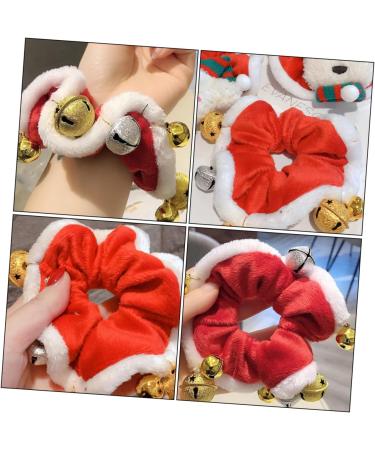 minkissy 1pc Christmas Hair Tie Christmas Hair Accessories Christmas Hair Ropes Stretch Headbands for Women Scrunchies for Girls Holiday Hair Scrunchies Elastics Hair Bands Bell Hair Ties - Buy Online on GoSupps.com