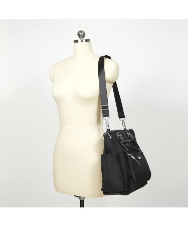 Baggallini Women's 3-in-1 Convertible Backpack with RFID Phone Wristlet - Black | One Size US - Buy Online on GoSupps.com