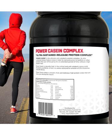 BioX Power Casein Complex | Sustained Slow Release Micellar Casein Protein Powder | 25g Protein 5g Glutamine 5g BCAAs Low Carb Low Sugar | Slow Digesting Whey Protein | 26 Servings 2LB (Vanilla) Vanilla 26 Servings (Pack of 1) - Buy Online on GoSupps.com