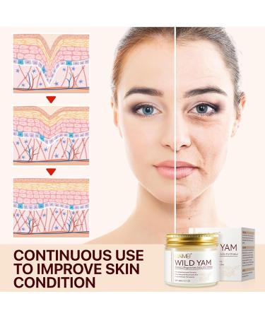 Wild Yam Cream for Hormone Balance | Organic Herbal Support for Women | 2.1 oz - Perimenopause & Menopause Relief - Paraben-Free Health Balm - Buy Online on GoSupps.com