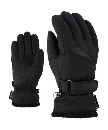 Ziener women's KOFEL GTX LADY glove ski gloves/winter sports | waterproof breathable black 6 7.5