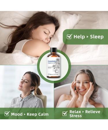 HIQILI Chamomile Essential Oil 30ML - 100% Natural Aromatherapy Oil for Face, Candle Making, Diffuser, Skin & Hair - Buy Online on GoSupps.com