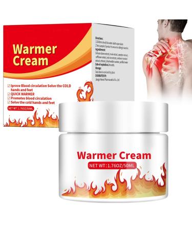 50ml Baume chauffant Pommade Chauffante Musculaire Cr me Chauffant pour Muscles et Articulations Fatigu s Massage et Relaxation Soulage les Tensions Dans le Dos le cou les paules