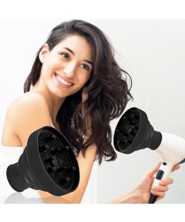 Talifoca Diffuser Hair Dryer | Universal Foldable Attachment for Perfect Curls & Waves | Silicone Diffuser for All Hair Types - Buy Online on GoSupps.com