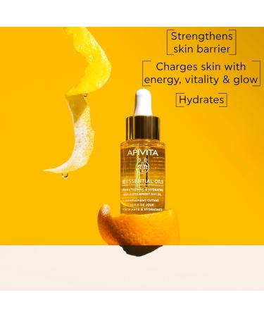 Apivita Beessential Strengthening & Hydrating Skin Supplement Face Day Oil 15ml - Face Elixir that Enhances Skin beauty Hydrates & Fortifies Skin Barrier - 100% Natural - Buy Online on GoSupps.com