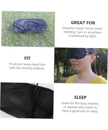 Healifty 12 Pcs Silk Eye Mask Set for Outdoor Camping and Sleep - Blackout Eye Cover for Nighttime Rest - Buy Online on GoSupps.com